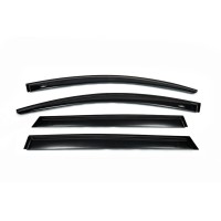 Ветровики WG (4 шт, HIC) для Skoda Superb 2009-2015 гг