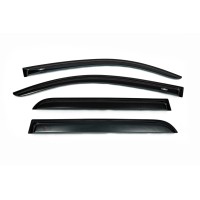 Ветровики (4 шт, HIC) для Toyota Sequoia 2007-2022гг