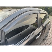 Ветровики (4 шт, HIC) для Nissan Leaf 2010-2017 гг