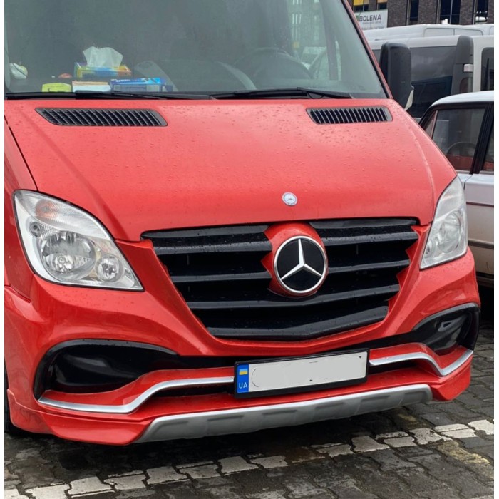 Передний бампер Exclusive Sport (2006-2013) для Mercedes Sprinter W906