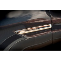 Накладки указателя поворота 2016-2020 (2 шт., нерж) для Renault Megane IV