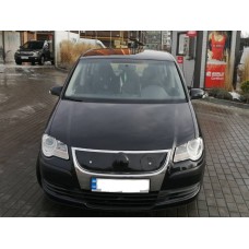 Зимова решітка (верхня, 2006-2010) Глянцева для Volkswagen Touran рр