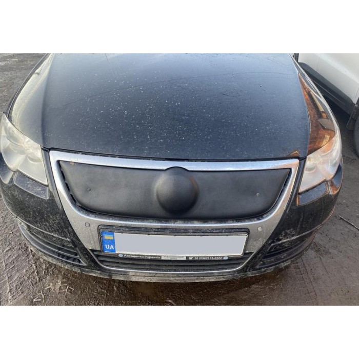 Зимова накладка на решітку (верхня) матова для Volkswagen Passat B6 2006-2012рр