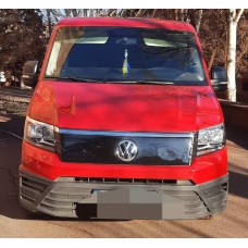 Зимова решітка Матова для Volkswagen Crafter 2016- рр