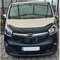 Зимова накладка на решітку Матова для Opel Vivaro 2015-2019 рр