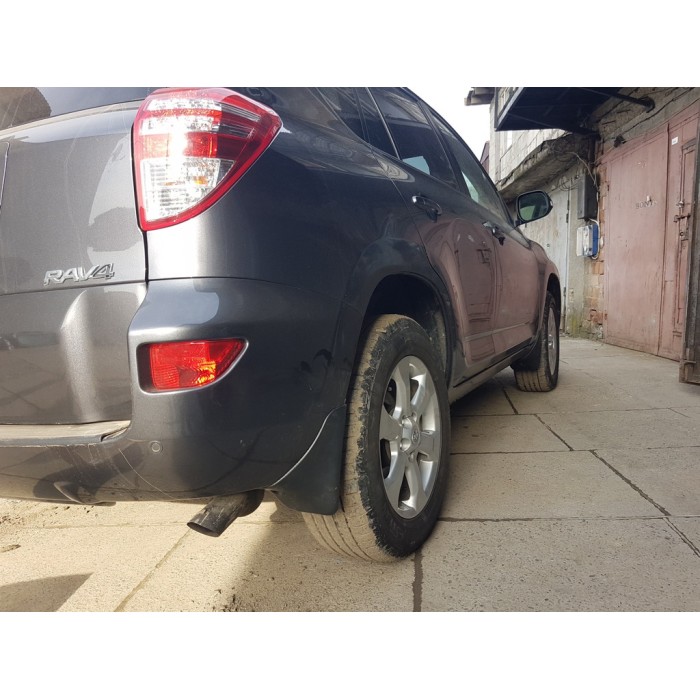 Комплект брызговиков (без расширителей, 4 шт) для Toyota Rav 4 2006-2013 гг