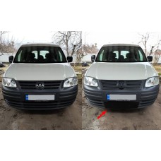 Зимова накладка на решітку (нижня) Матова для Volkswagen Caddy 2004-2010 рр