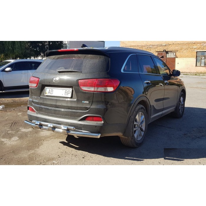 Задняя дуга AK015 (нерж.) для Kia Sorento XM 2009-2014 гг