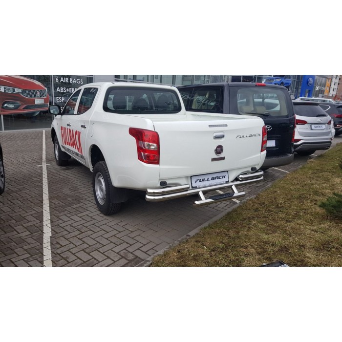 Задній захист AK-Special (нерж) для Fiat Fullback 2016- рр