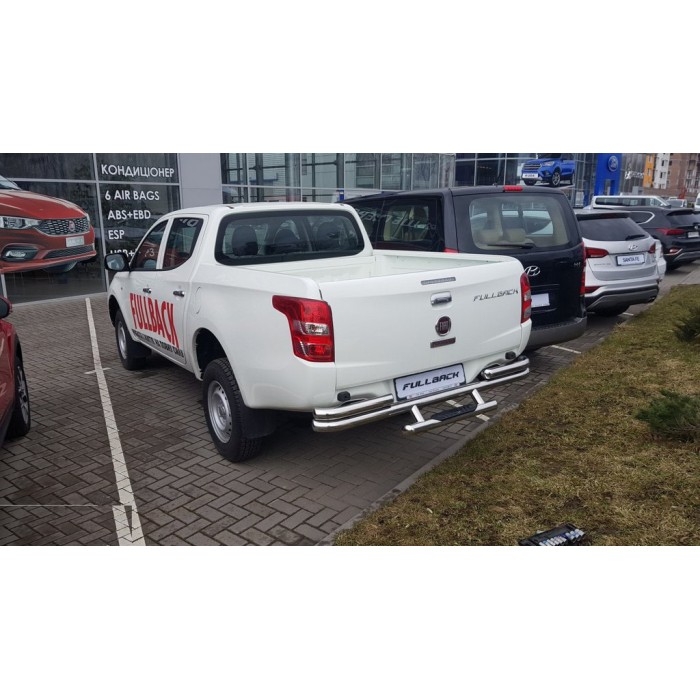 Задній захист AK-Special (нерж) для Mitsubishi L200 2015-2025 рр