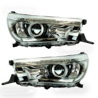 Передняя оптика ОЭМ V1 2015-2019 (2 шт) для Toyota Hilux 2015- гг