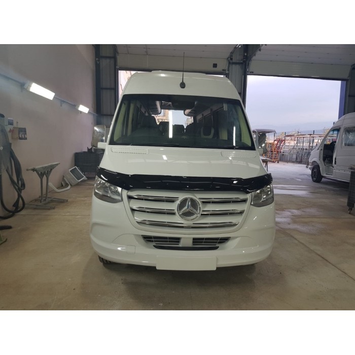 Дефлектор капота (EuroCap) для Mercedes Sprinter W907/W910 2018- гг