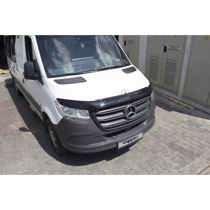 Дефлектор капота (EuroCap) для Mercedes Sprinter W907/W910 2018- гг