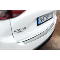 Накладка на задній бампер Carmos (нерж) для Mazda CX-5 2017- рр