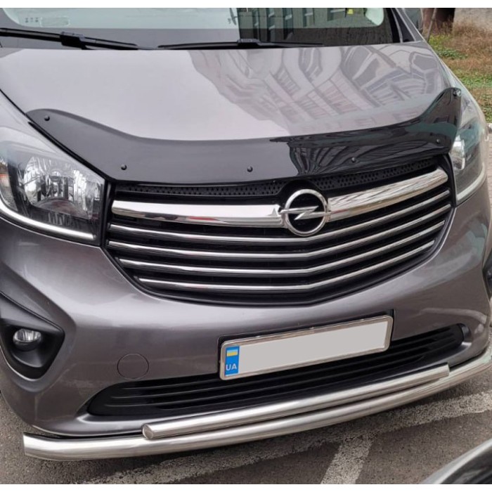 Дефлектор капота (EuroCap) для Opel Vivaro 2015-2019 гг