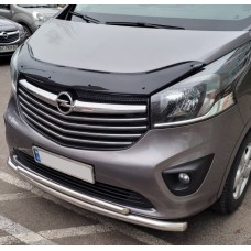 Дефлектор капота (EuroCap) для Opel Vivaro 2015-2019 гг