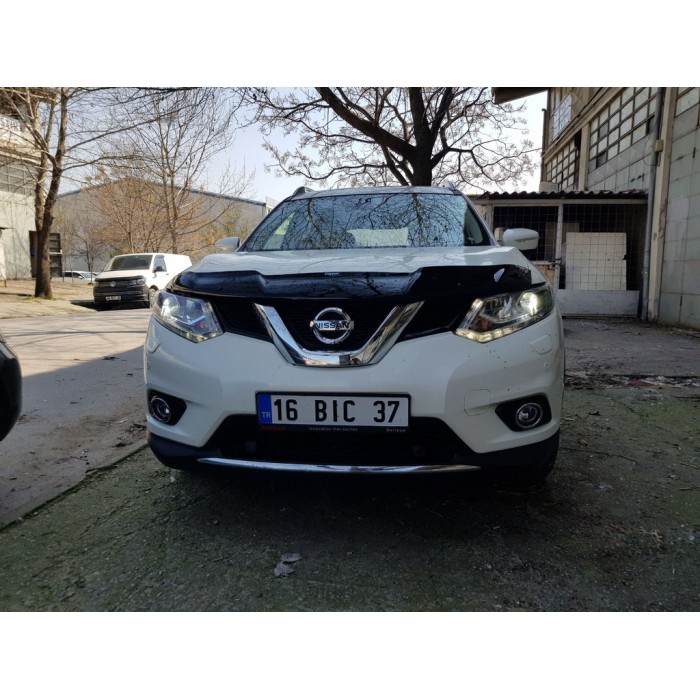 Дефлектор капота EuroCap (2014-2017) для Nissan Qashqai рр