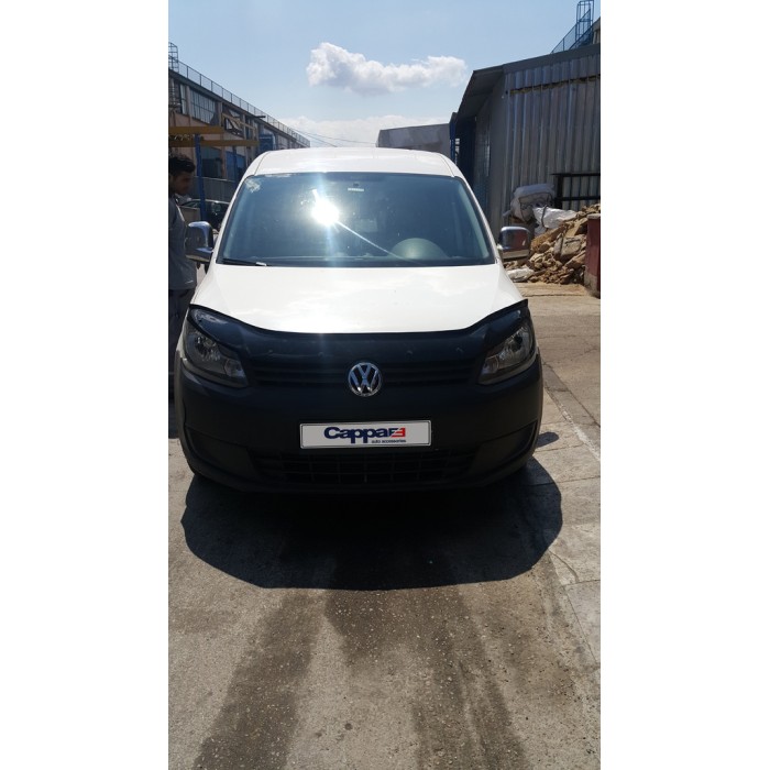 Дефлектор капота (EuroCap) для Volkswagen Caddy 2010-2015 гг