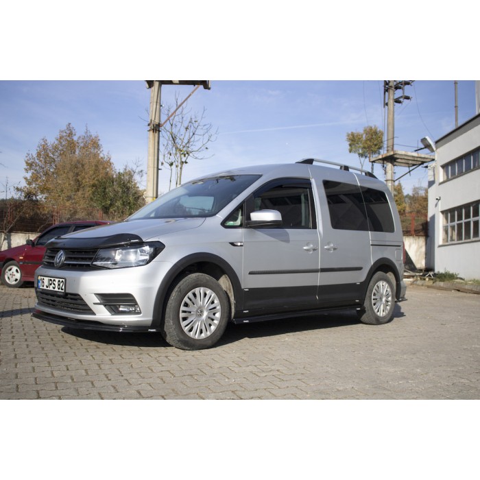 Дефлектор капота (EuroCap) для Volkswagen Caddy 2015-2020 гг