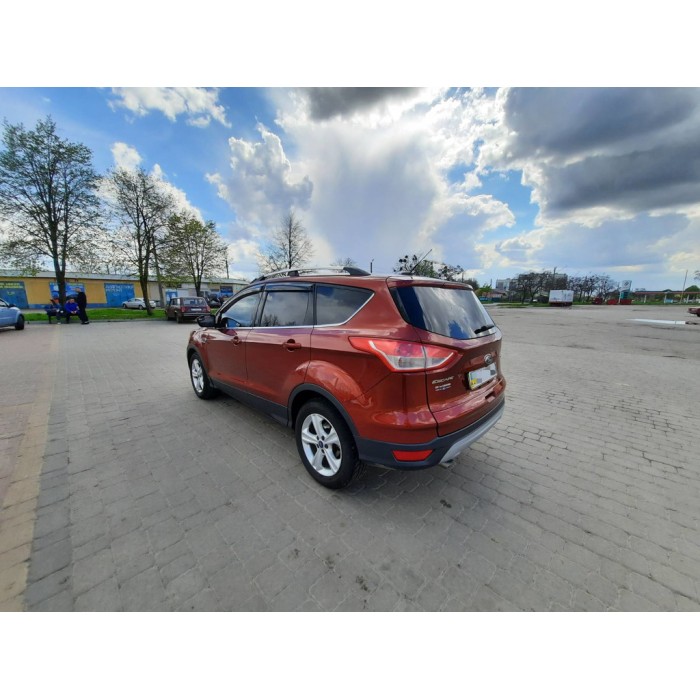 Турецькі рейлінги Хром (2 шт) для Ford Kuga/Escape 2013-2019 рр