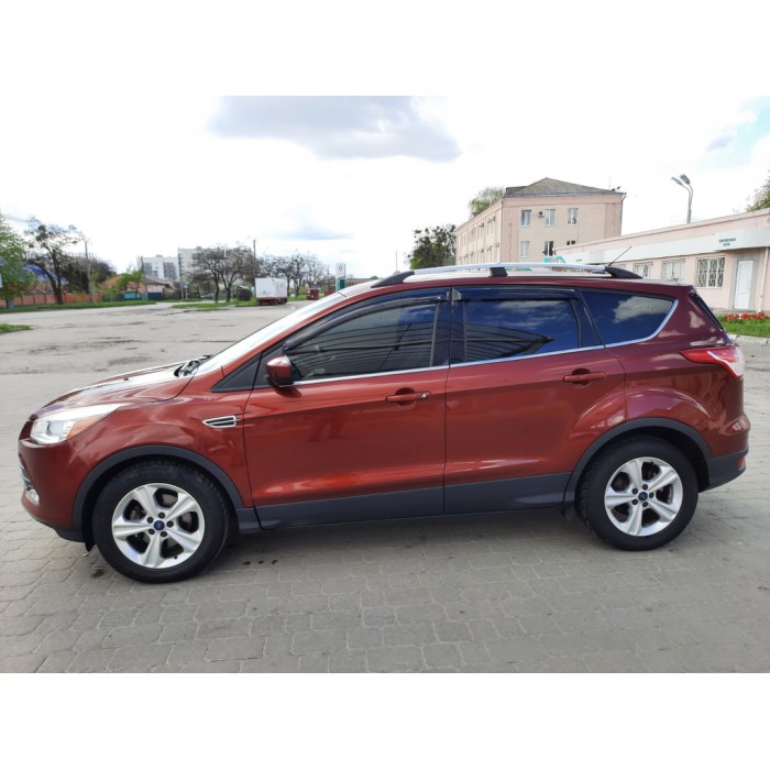 Турецькі рейлінги Хром (2 шт) для Ford Kuga/Escape 2013-2019 рр