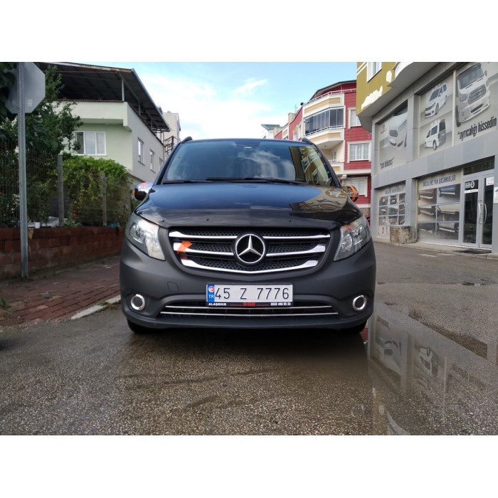 Дефлектор капоту EuroCap для Mercedes Vito / V-class W447 2014- рр