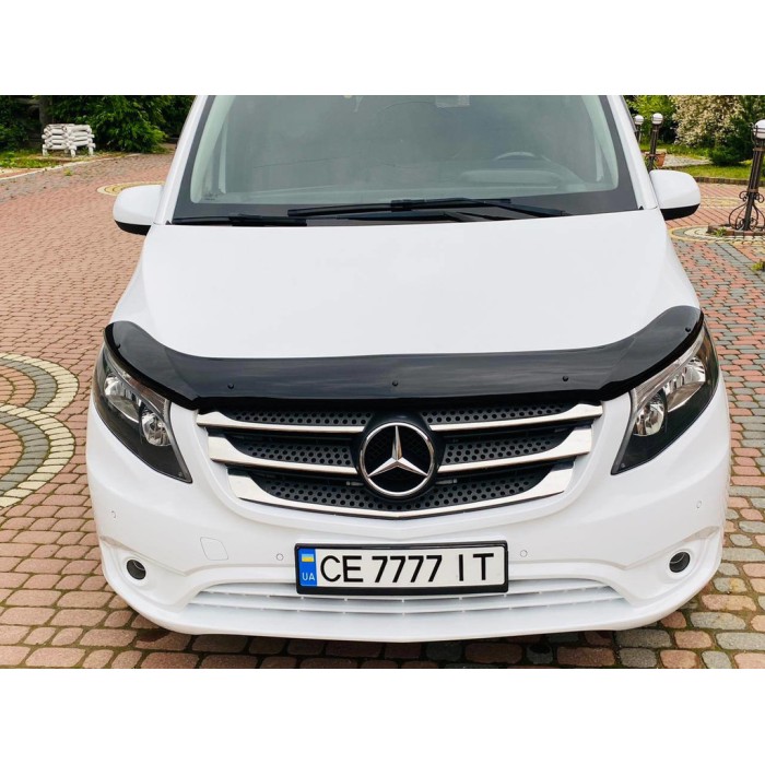 Дефлектор капоту EuroCap для Mercedes Vito / V-class W447 2014- рр