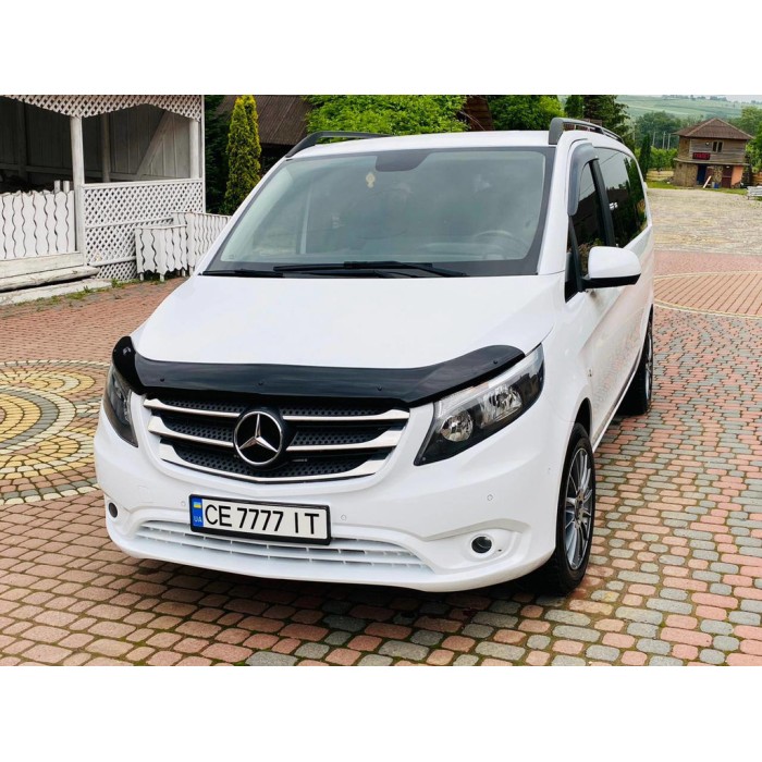 Дефлектор капоту EuroCap для Mercedes Vito / V-class W447 2014- рр