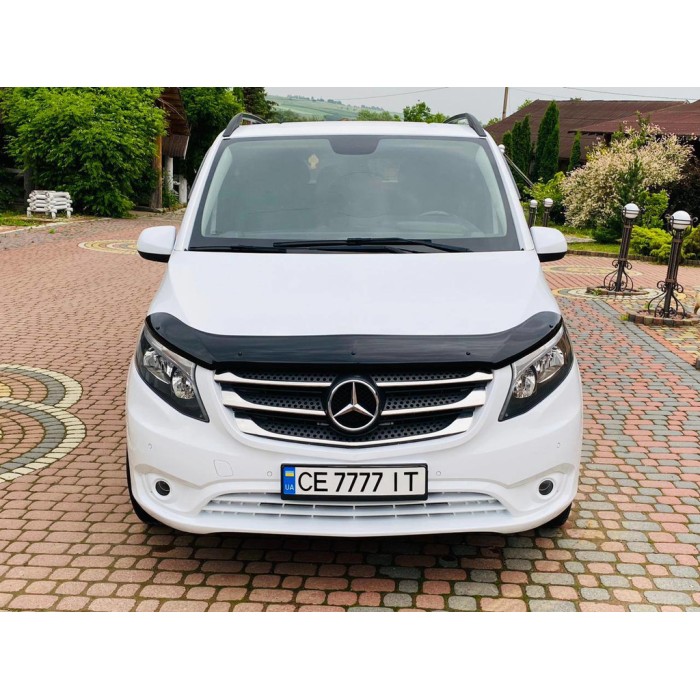 Дефлектор капоту EuroCap для Mercedes Vito / V-class W447 2014- рр