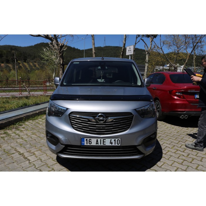 Дефлектор капота (EuroCap) для Opel Combo 2019- гг