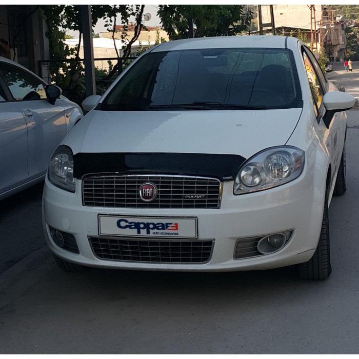 Дефлектор капота (EuroCap) для Fiat Linea 2006-2018 гг