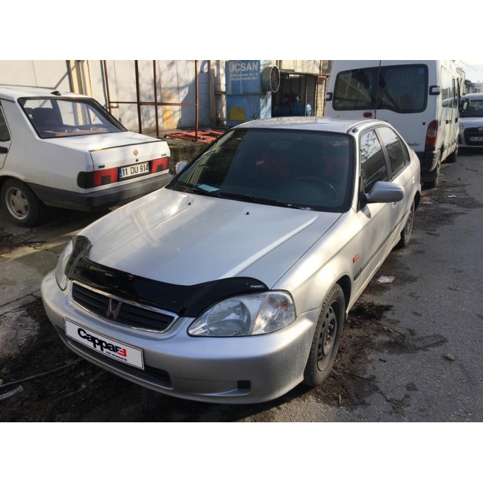 Дефлектор капота (EuroCap) для Honda Civic 1995-2001 гг