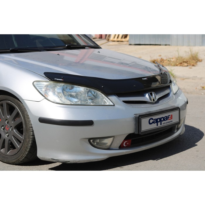 Дефлектор капота (EuroCap) для Honda Civic Sedan VII 2001-2006 гг