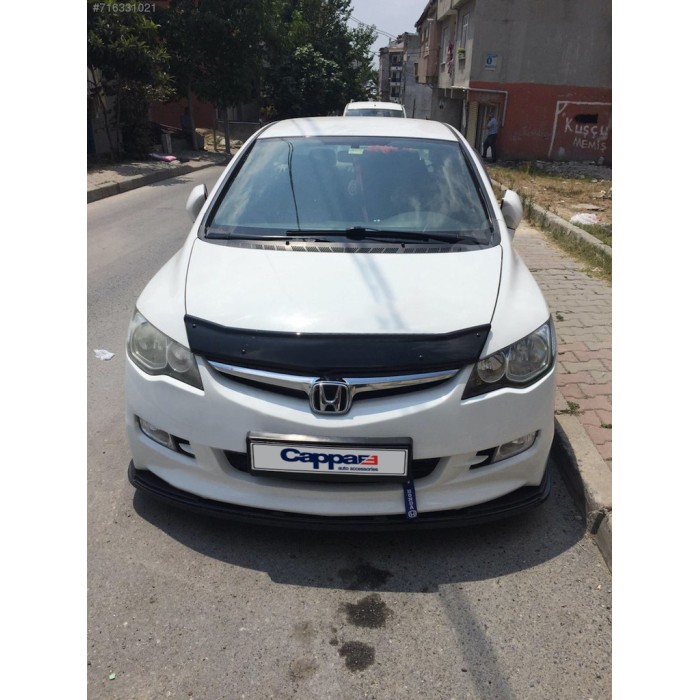 Дефлектор капота (EuroCap) для Honda Civic Sedan VIII 2006-2011 гг