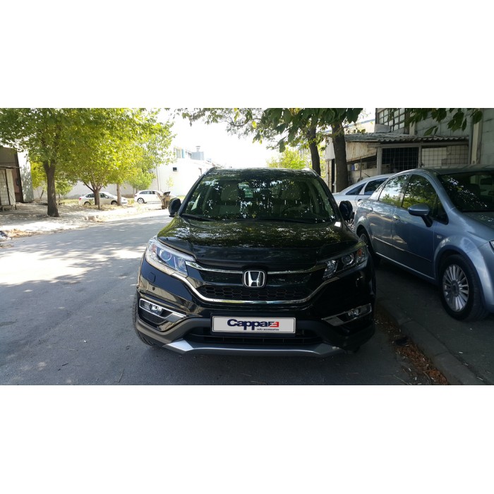 Дефлектор капота (EuroCap) для Honda CRV 2012-2016 гг