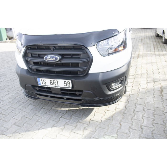 Передня лип накладка (2019-2025, ABS) для Ford Transit 2014- рр