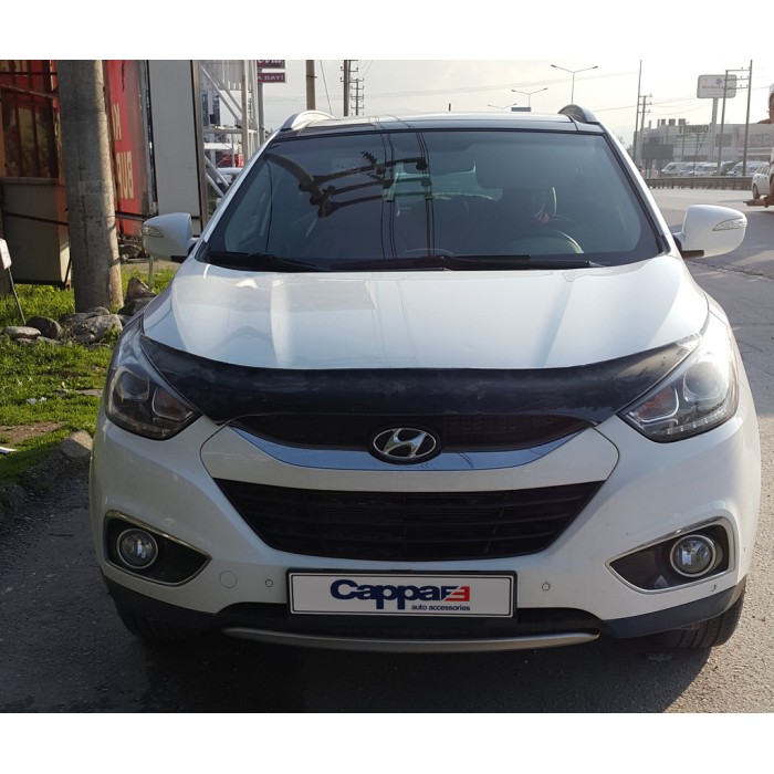 Дефлектор капота (EuroCap) для Hyundai IX-35 2010-2015 гг