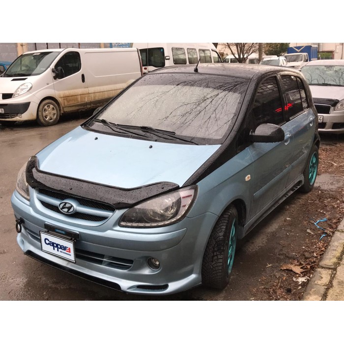 Дефлектор капота 2006-2025 (EuroCap) для Hyundai Getz