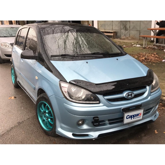 Дефлектор капота 2006-2025 (EuroCap) для Hyundai Getz