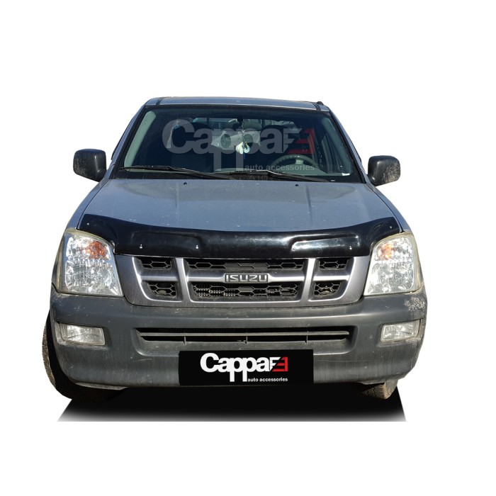 Дефлектор капота 2002-2006 (EuroCap) для Isuzu D-Max рр