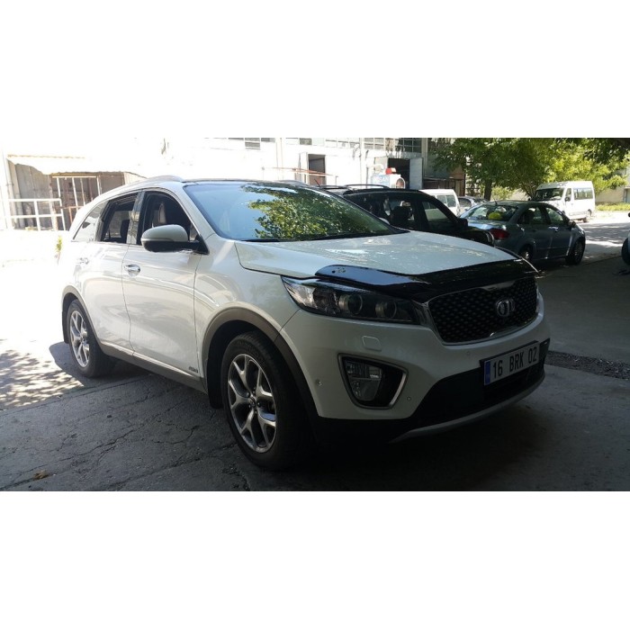 Дефлектор капота (EuroCap) для Kia Sorento UM 2015-2020 гг