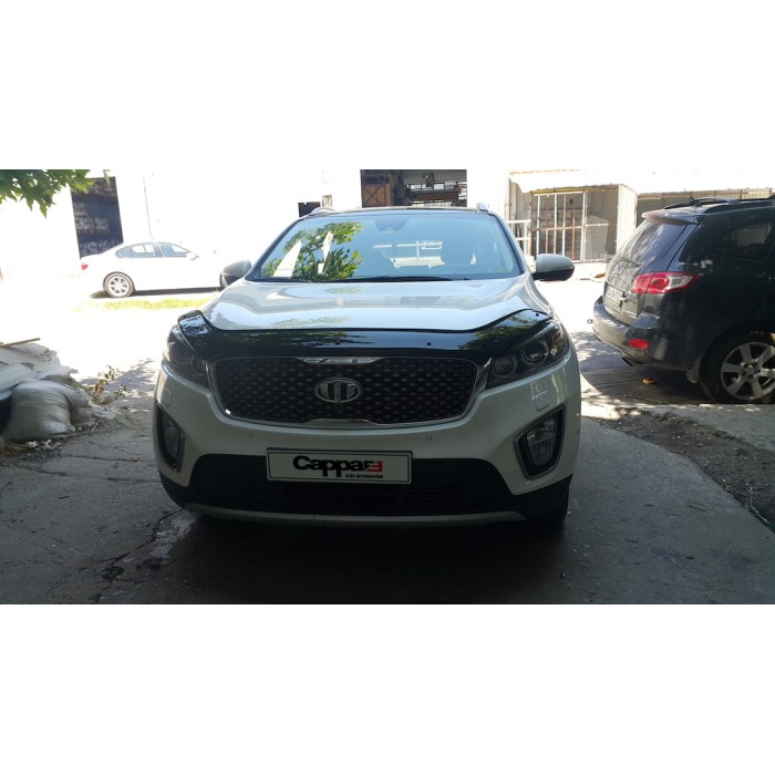 Дефлектор капота (EuroCap) для Kia Sorento UM 2015-2020 гг