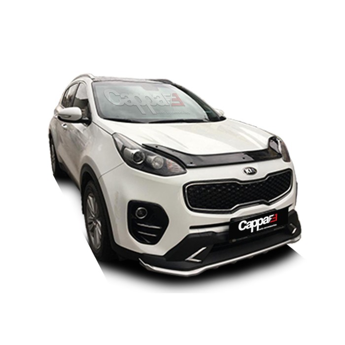 Дефлектор капота (EuroCap) для Kia Sportage 2015-2021 гг