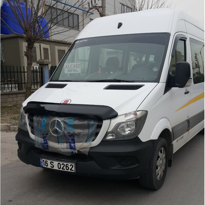 Дефлектор капота 2013-2025 (V2, EuroCap) для Mercedes Sprinter W906 рр