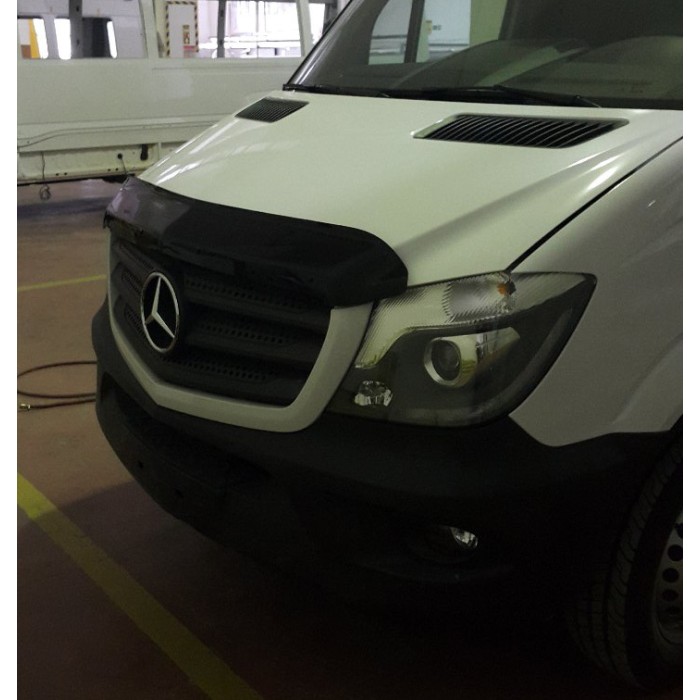 Дефлектор капота 2013-2025 (V2, EuroCap) для Mercedes Sprinter W906 рр