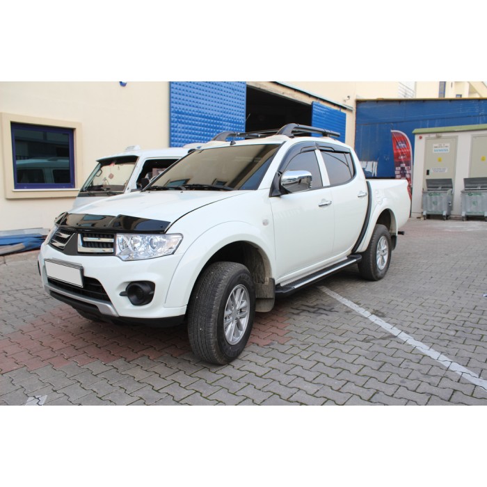 Дефлектор капота (EuroCap) для Mitsubishi L200 2006-2015 гг