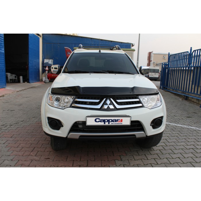 Дефлектор капота (EuroCap) для Mitsubishi L200 2006-2015 гг