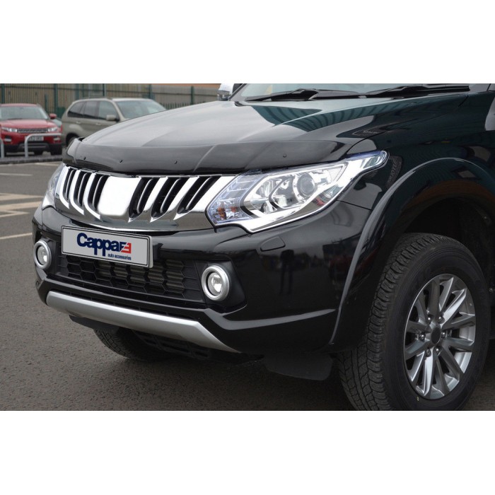 Дефлектор капота (2015-2019, EuroCap) для Mitsubishi L200