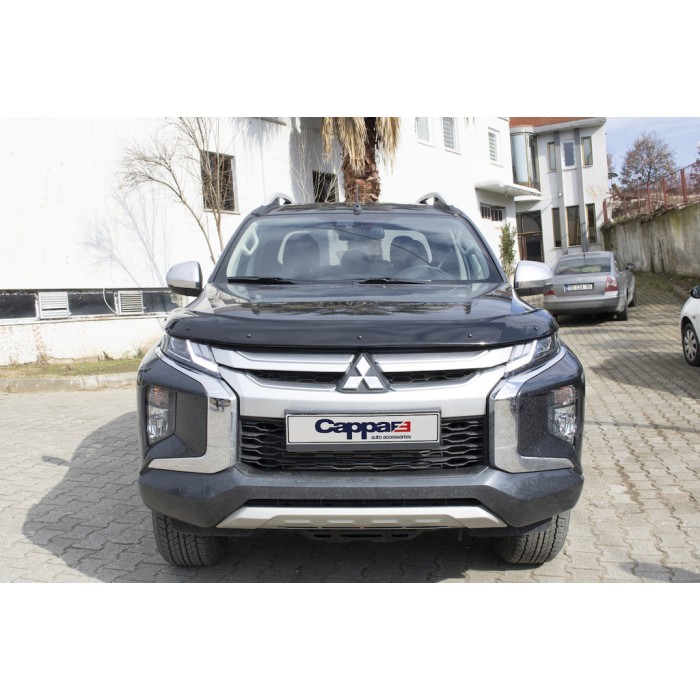 Дефлектор капота (2019-2025, EuroCap) для Mitsubishi L200