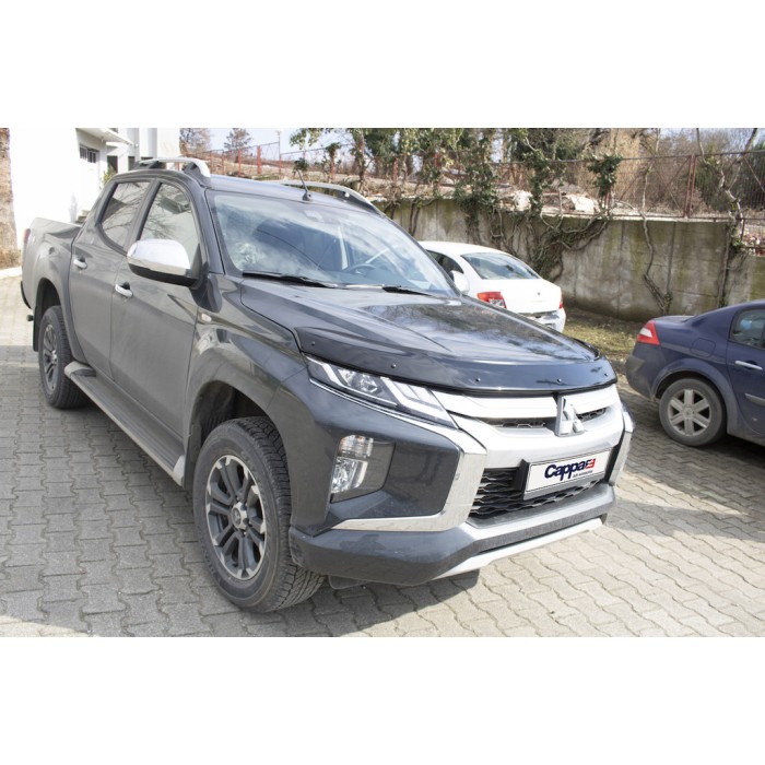 Дефлектор капота (2019-2025, EuroCap) для Mitsubishi L200